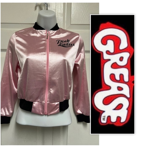 Pink Ladies Grease Movie Halloween Costume Jacket - Picture 2 of 9